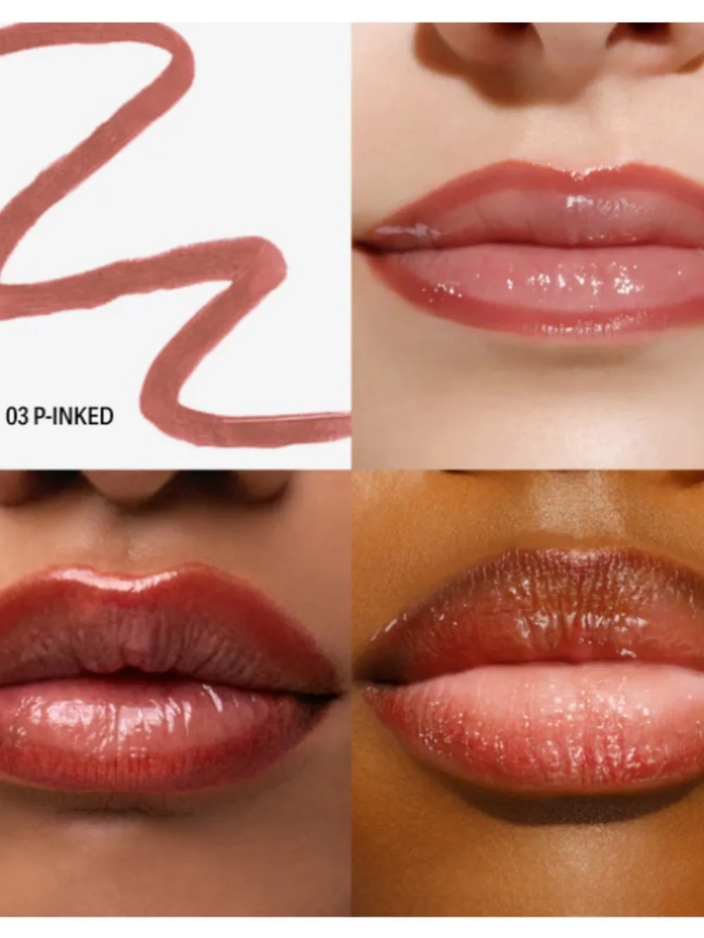 LIP LINER STAY-N® Peel-Off Lip Stain - Color: P-INKED